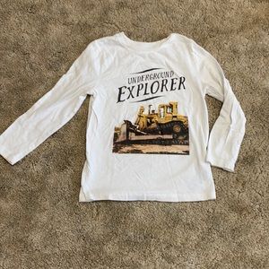 LN boys 5t Old Navy bulldozer tee